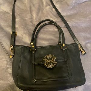 Black/Gold Tory Burch tote/crossbody